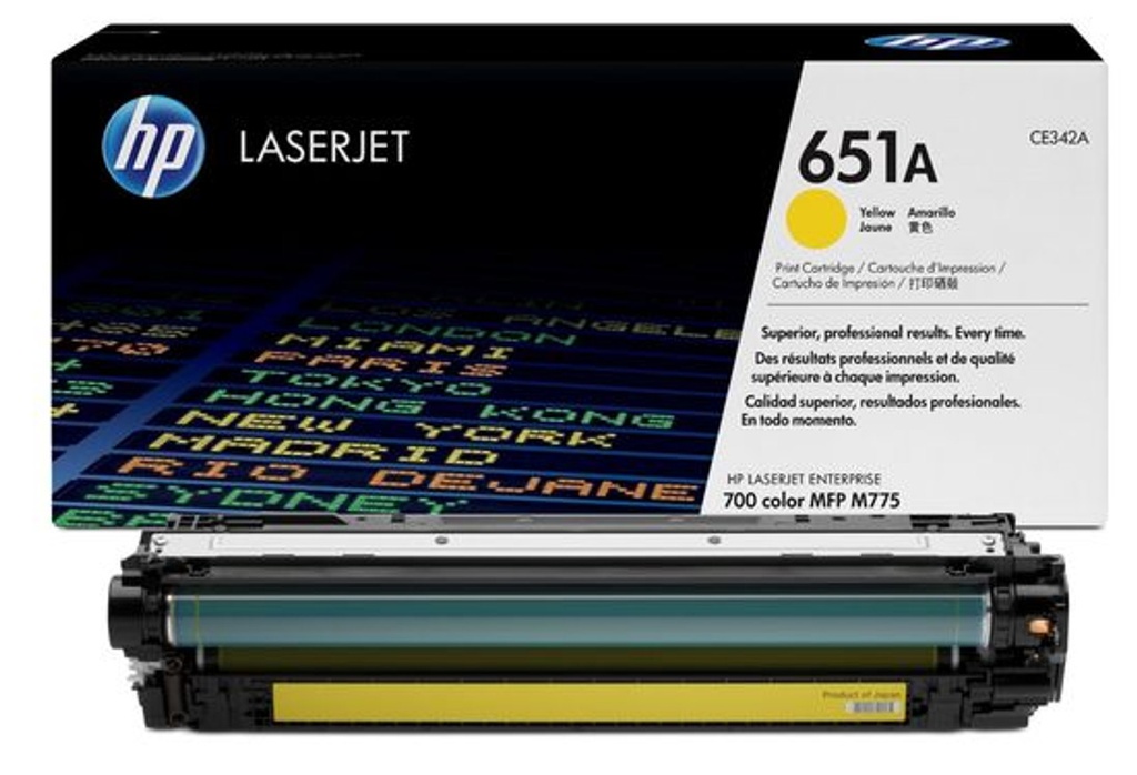HP 651A Yellow (CE342A)