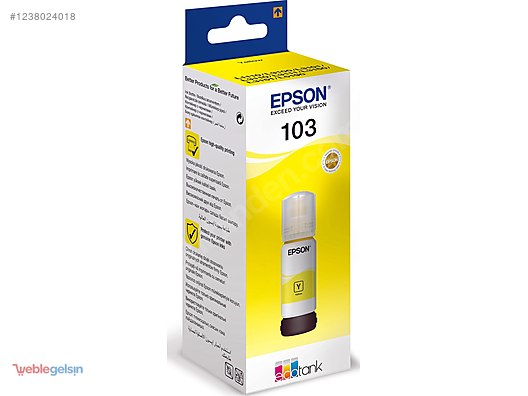 Epson 103 Yellow (70ml)