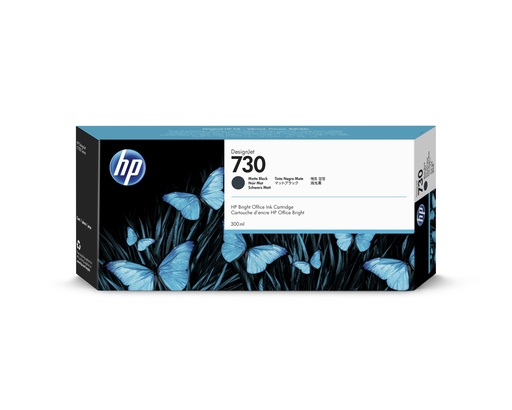 HP 730 Matte Black (300ml) ink