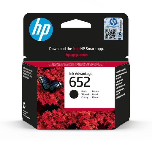 HP 652 Black INK